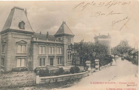 Château Loubat, actuelle Etude de Maître Furnon