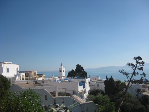 Village perchée avec Panorama sur le Golfe de Tunis