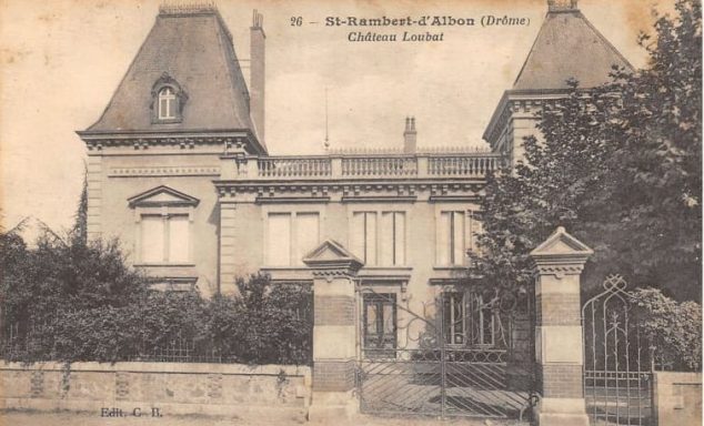 Château Loubat, actuelle Etude de Maître Furnon