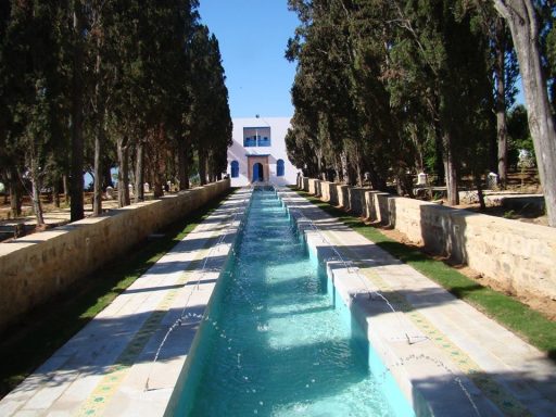 Fontaine andalouse au Dar Ennejma Ezzahra